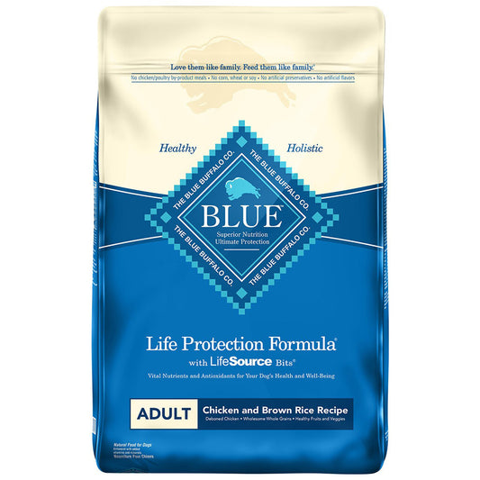 Life Protection Formula Adult Dry Dog Food, Helps Build and Maintain Strong Muscles,Chicken & Brown Rice Recipe, 34-lb. Bag