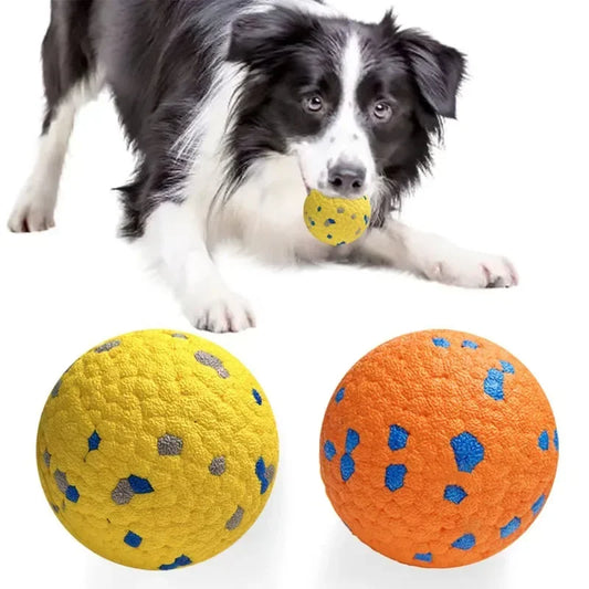 Dog Balls Vibrant Dog Toy Balls Bouncy Tennis Balls Durable for Aggressive Chewers Fetch Game Balls for Large Medium 2PK