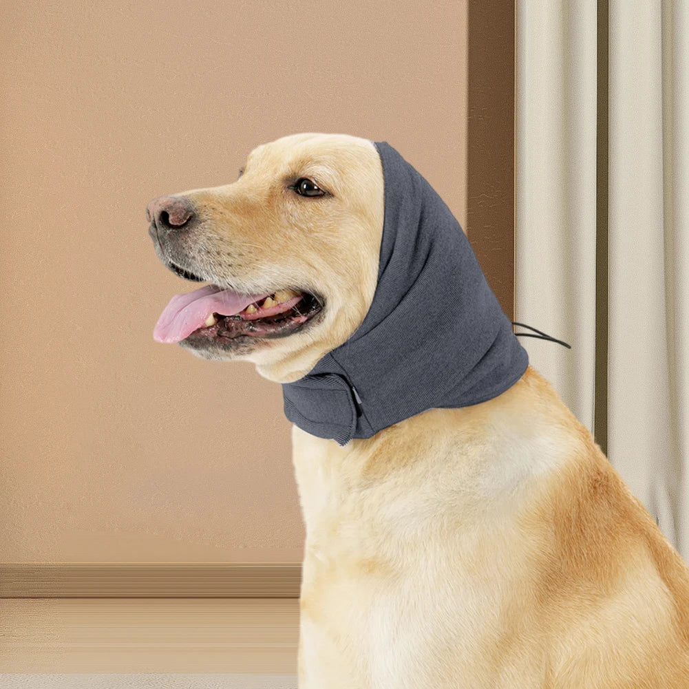 Dog Grooming Earmuffs Soft Warm Noise-Proof Earmuffs Pet Ear Cover Cloth Hat Grooming Bathing Blowing Drying Pet Sleeve