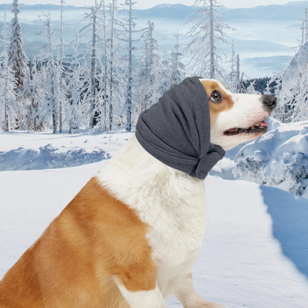 Dog Grooming Earmuffs Soft Warm Noise-Proof Earmuffs Pet Ear Cover Cloth Hat Grooming Bathing Blowing Drying Pet Sleeve
