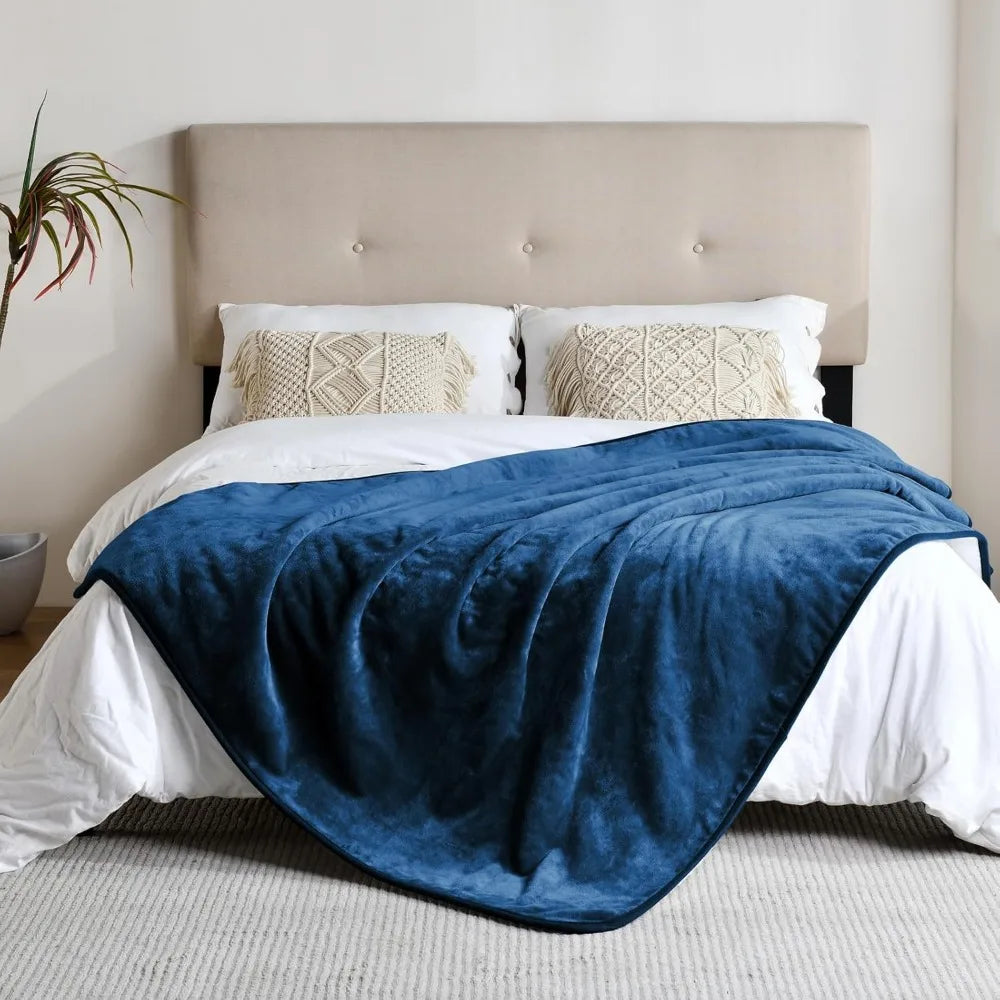 Waterproof Blanket for Bed Couch Sofa, Soft Liquid Pee Proof Pet Blanket for Dog Puppy Cat, Reversible Sherpa Fleece Furniture P