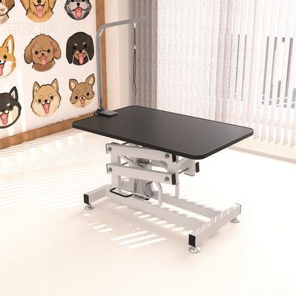 Hydraulic Dog Pet Grooming Table Adjustable Anti-Slip Platform Heavy Duty Big Size Z-Lift Pets Stand for Pet Grooming Styling