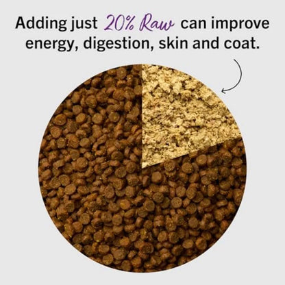 Freeze-Dried Raw Cat Dinner Morsels - Premium Chicken Recipe with 98% Cage-Free Meat and Organs - Natural Grain-Free Cat and Ki