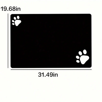Diatom Mud Floor Mats Pet Feeding Mats Absorbent Mats for Food and Water Bowls Stain-Free Quick Dry Dog Drinking Fountain Mats