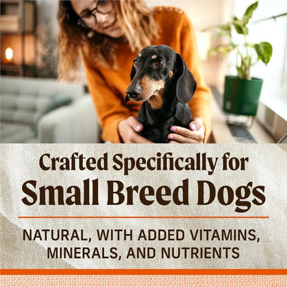 Lil' Plates Grain Free Dry Dog Food For Small Dogs Texas Beef And Sweet Potato Kibble With Raw Bites - 10.0 lb. Bag