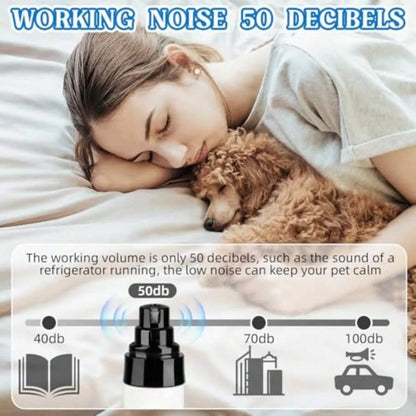 【New Arrival】USB Rechargeable Pet Nail Grinder, Low Noise Electric Nail Trimmer for Dogs