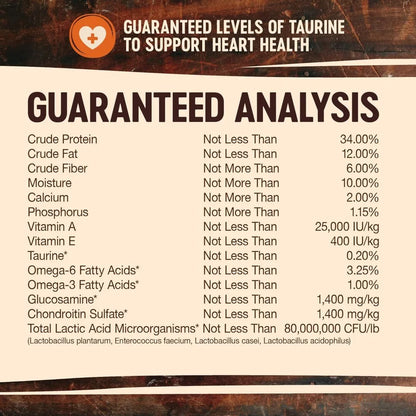 CORE Grain-Free High-Protein Large Breed Adult Dry Dog Food, Made in USA with Real Chicken & Natural Ingredients