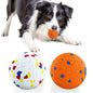 Dog Balls Vibrant Dog Toy Balls Bouncy Tennis Balls Durable for Aggressive Chewers Fetch Game Balls for Large Medium 2PK