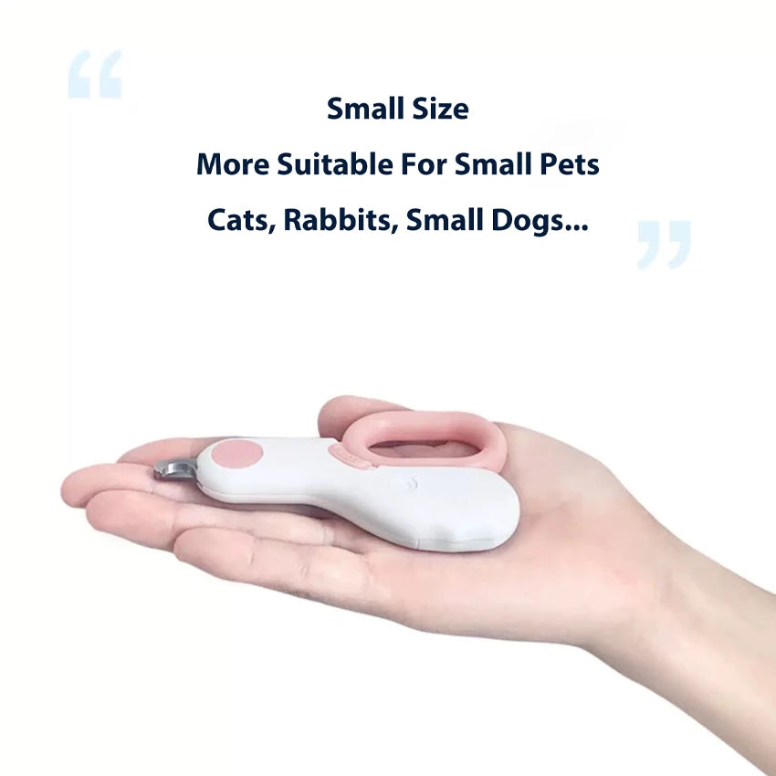 Mini Professional Electric Claw Trimming Knife Pet Nail Clippers Cat and Dog Paw Trimmer mini Animal Grooming Nail Beauty Tools