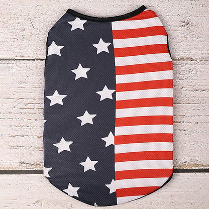American Flag Patriotic Dog Bandana Scarf Set with Bow Tie Adjustable Pet Neckerchief for Small Medium Large Dogs Cats