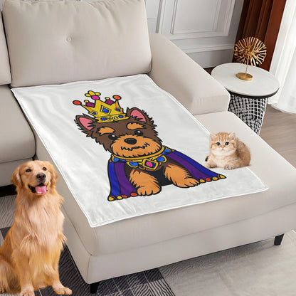 Dog Bed Mat Blanket Soft Fluffy Pet Blanket Dog Pattern Pet Travel Mat Warm Comfortable Blanket for Cat Dogs Supplies