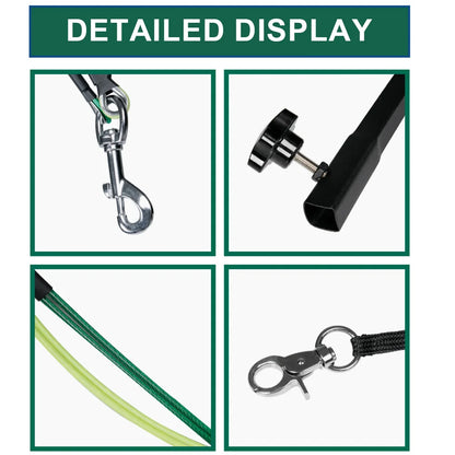 Dog Shower Stand Stainless Steel Pet Dog Grooming Table Bracket Arm with Restraint Rope Telescopic Pet Grooming Stand with Sling