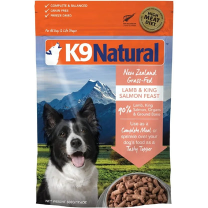 - Grain Free Freeze Dried Dog Food - Lamb and Salmon 17.6oz