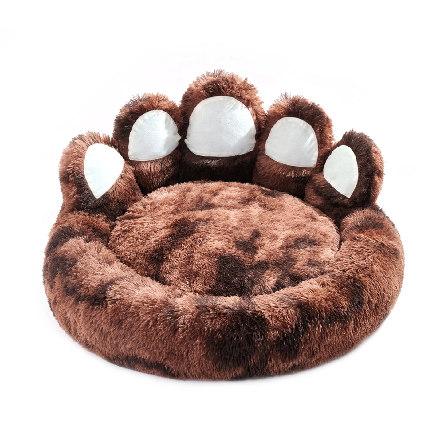 Cozy Comfy Pet Dog Bed Paw Shape Warm Dog Bed Cushion for Your Furry Friend Fluffy Dog Bed Mat Deep Sleeping Warm Thickened