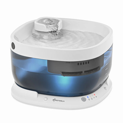 APETDOLA 7L Wireless Water Fountain Auto Sensor Drinking Fountain Water Dispenser