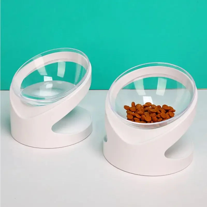 Pet Bowl High Foot Raised Feeders Neck Protector Food Dispenser Water Drinking Anti-overturning Non-slip Feeding Bowls