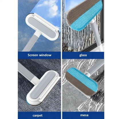 1pc Professional Multifunctional Window Cleaner and Pet Hair Remover with Squeegee and Cleaning Brush Dog accessories Knife