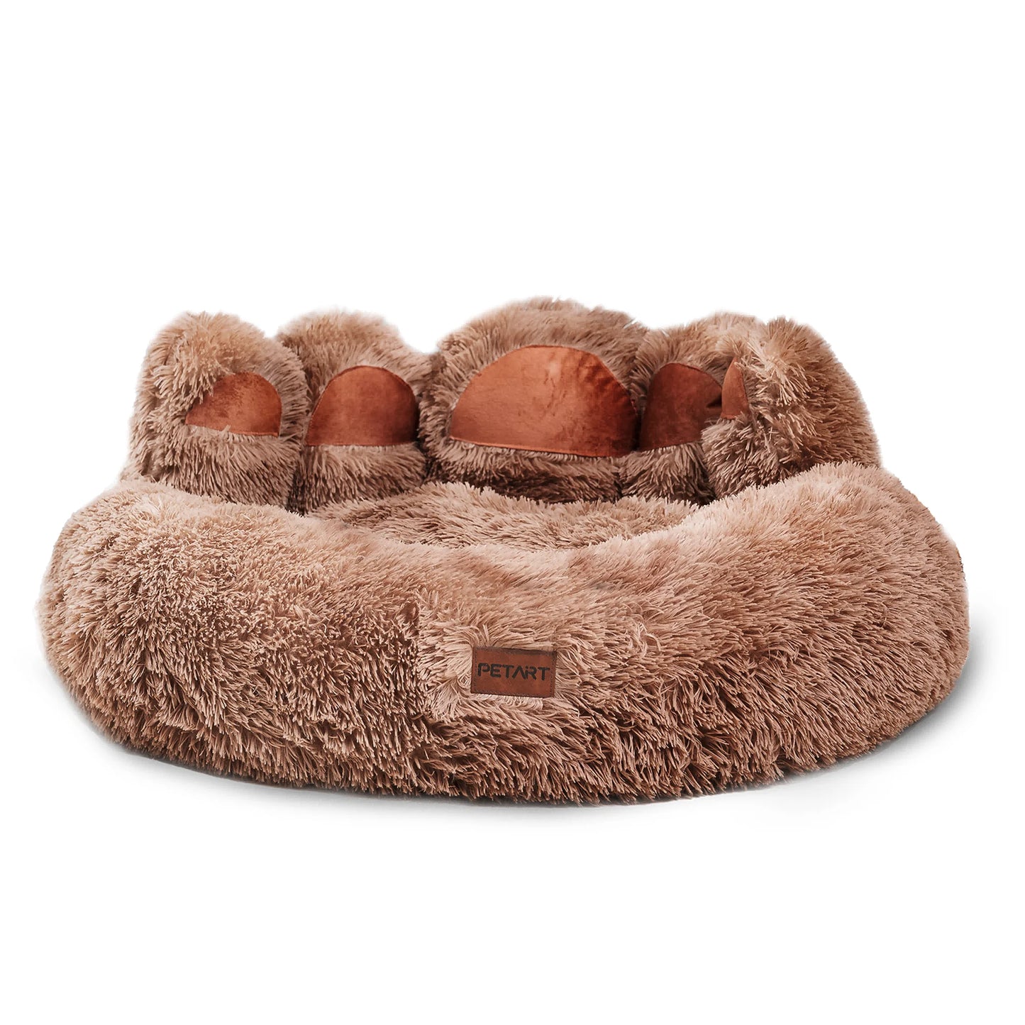 Cozy Comfy Pet Dog Bed Paw Shape Warm Dog Bed Cushion for Your Furry Friend Fluffy Dog Bed Mat Deep Sleeping Warm Thickened
