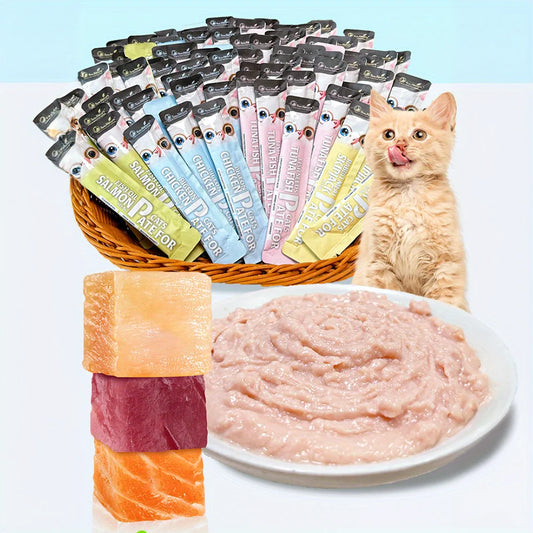 10.58oz (300g)  Cat Stick, Chicken  Flavor, Skipjack & Rabbit Flavor, Tunna & Fish Seed Flavor, Salmon & Fish Oil Flavor