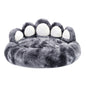 Cozy Comfy Pet Dog Bed Paw Shape Warm Dog Bed Cushion for Your Furry Friend Fluffy Dog Bed Mat Deep Sleeping Warm Thickened