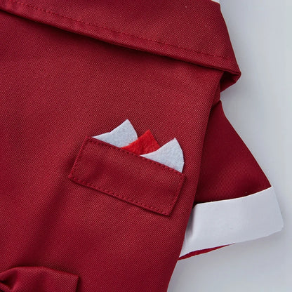 Pet Dog Tuxedo Formal Pet Wedding Party Suit for Small Medium Dogs Dog Boys Bow Tie Shirt Dog Cosplay Pet Dogs Gentleman Costume