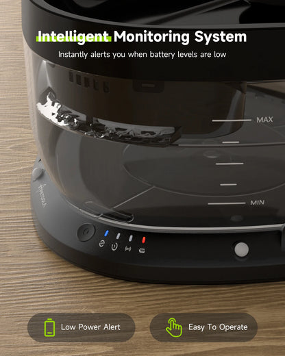 APETDOLA 7L Wireless Water Fountain Auto Sensor Drinking Fountain Water Dispenser