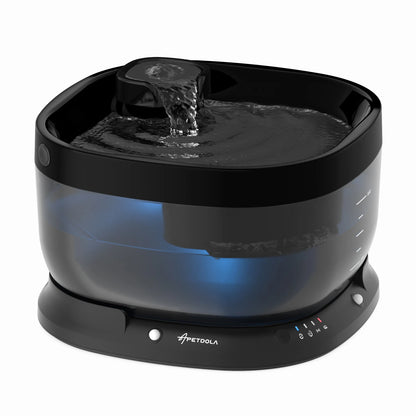 APETDOLA 7L Wireless Water Fountain Auto Sensor Drinking Fountain Water Dispenser