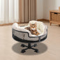 Portable Stainless Steel Elevated Cat Desk Bed 22.05 Lbs Weight Capacity Or Small Cats And Dogs