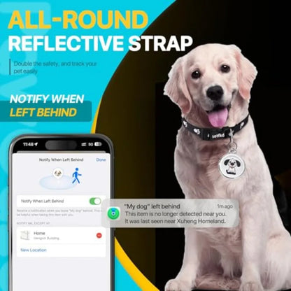 Dog Tracker-GPS Dog Collar-GPS Tracker for Dogs-Pet Tracker Dual-System Tracker Android and iOS Universal No Monthly Fee Waterp