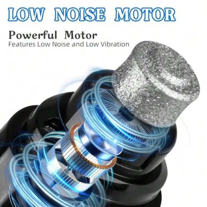 【New Arrival】USB Rechargeable Pet Nail Grinder, Low Noise Electric Nail Trimmer for Dogs